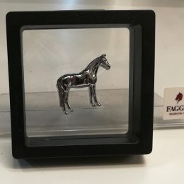 SPILLA CON CAVALLO SILVER Cravatte & Plastron 